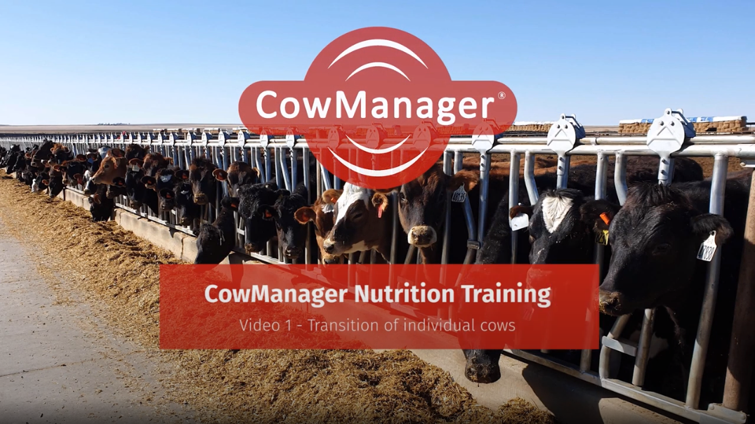 CowManager Nutrition Training Series